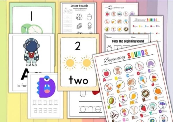 +3900 Preschool Activity Sheets:educational school games for kids printable - Image 6